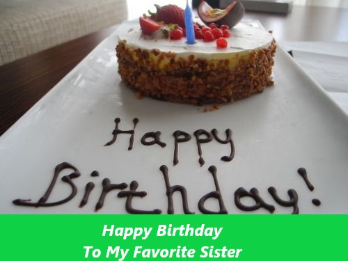 Sister Happy Birthday Images