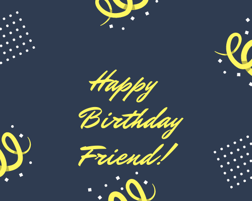 Happy Birthday Wishes Images for Friend