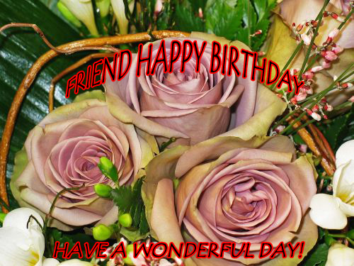 Friend Happy Birthday