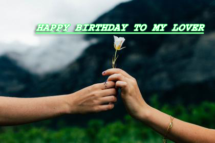 Lover Happy Birthday