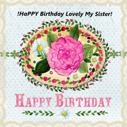Sister Happy Birthday Images