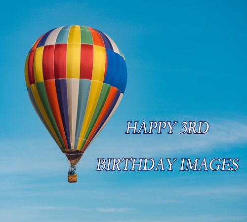 Ballon Happy 3Rd Birthday Images