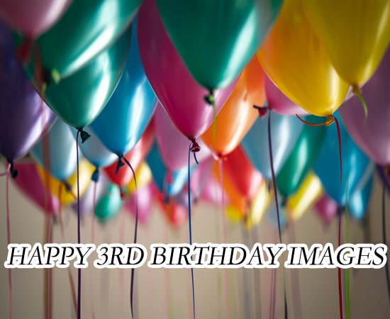 Happy 3Rd Birthday Images