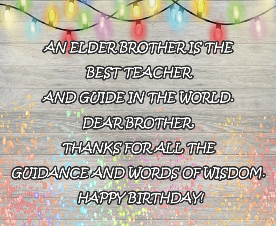 Popular Birthday Wishes Download for Brother