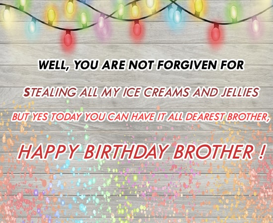 Top Birthday Wishes for Brother Free Download