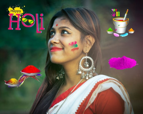 Happy Holi Birthday Wishes Images