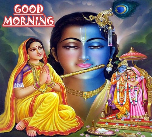 Radha Krishna Good Morning Images