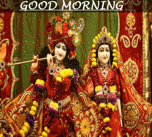 Radha Krishna Good Morning Images