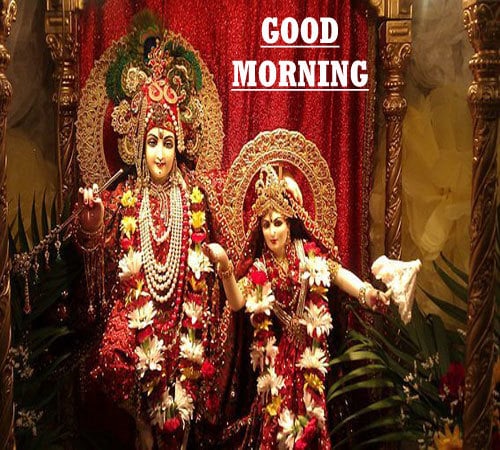 Radha Krishna Good Morning Images