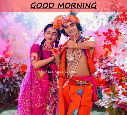 Radha Krishna Good Morning Images