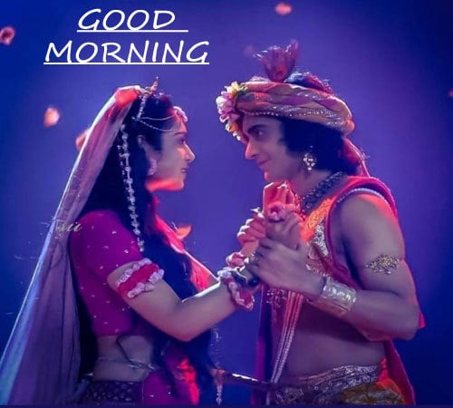 Radha Krishna Good Morning Images