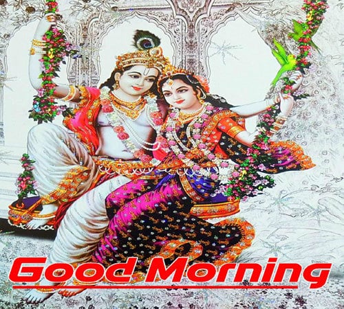 Radha Krishna Good Morning Images