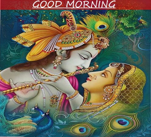 Radha Krishna Good Morning Images