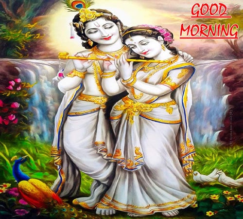 Radha Krishna Good Morning Images