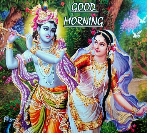 Radha Krishna Good Morning Images