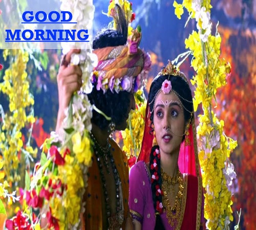 Radha Krishna Good Morning Images