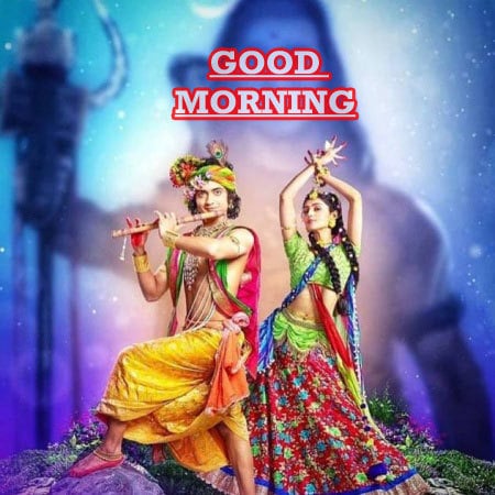 Radha Krishna Good Morning Images