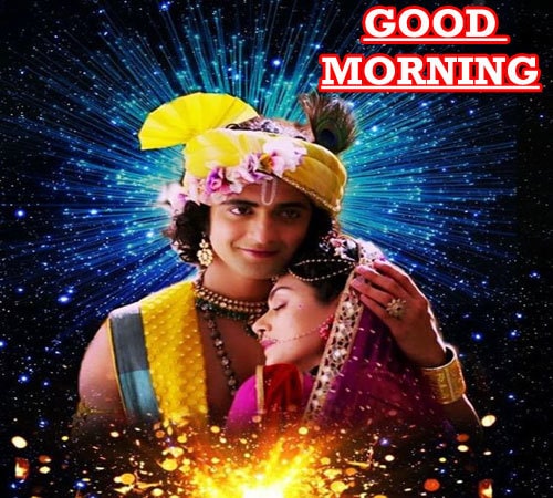 Radha Krishna Good Morning Images