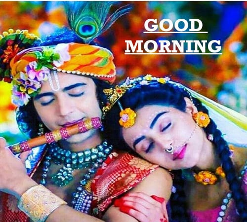 Radha Krishna Good Morning Images