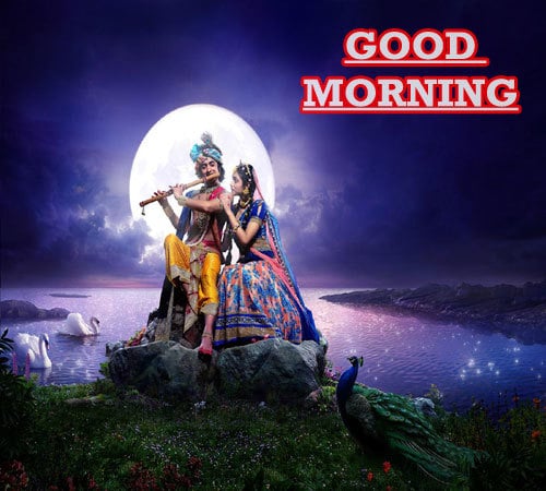 Radha Krishna Good Morning Images