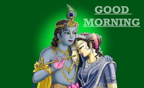 Radha Krishna Good Morning Images