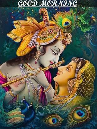 Radha Krishna Good Morning Images