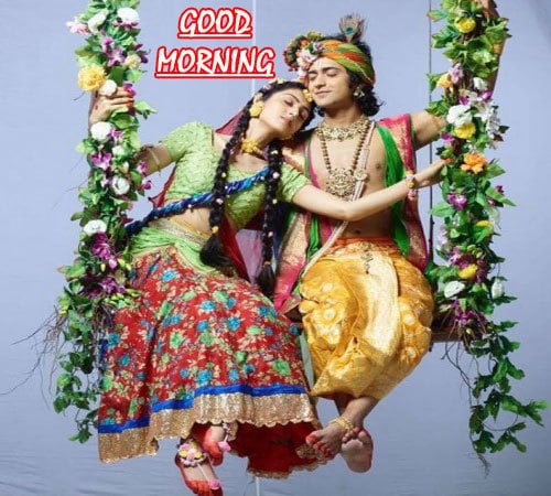 Radha Krishna Good Morning Images