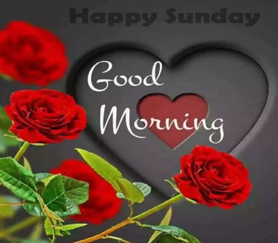 Good Morning Happy Sunday Images