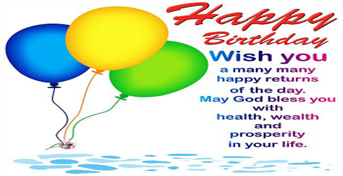 Beautiful Happy Birthday Wishes For Whatsapp