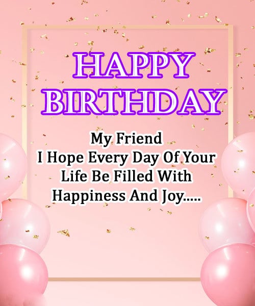 Download Happy Birthday Images For A Friend