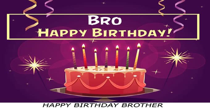 Happy Birthday Images For Brother