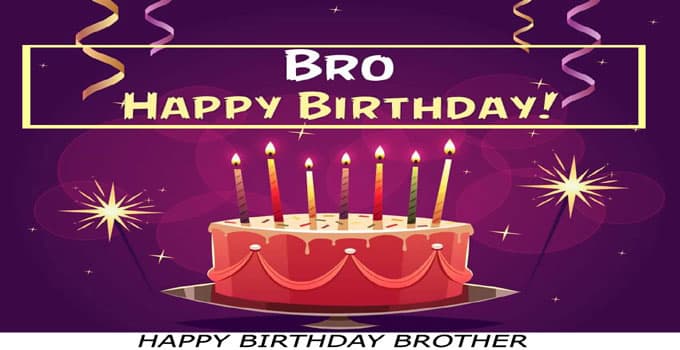 Happy Birthday Images For Brother