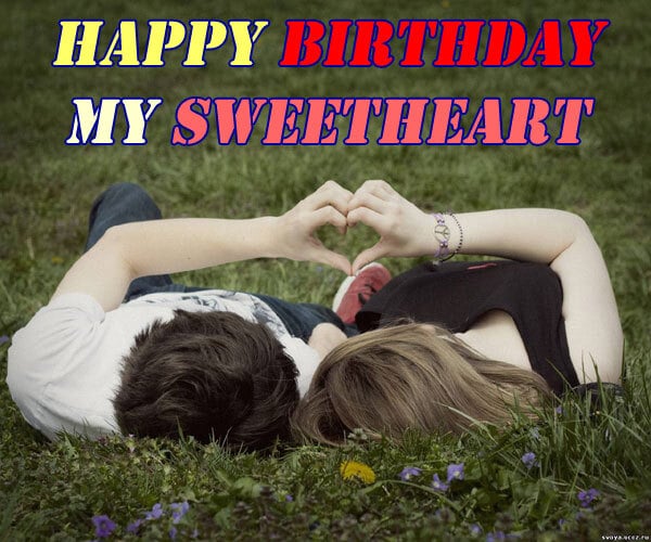 Romantic Happy Birthday Love Photo