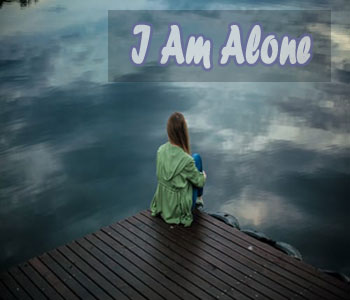 Alone Girl Whatsapp DP For Whatsapp