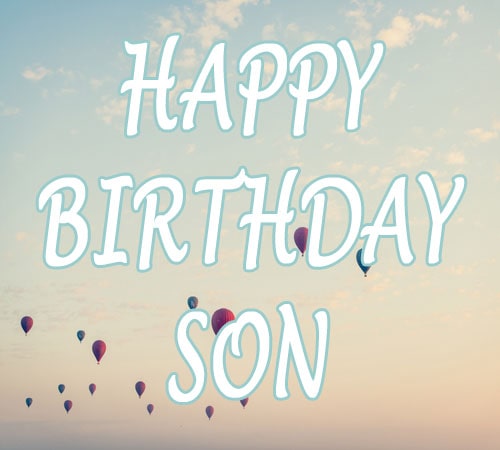 Happy Birthday Images For Son 