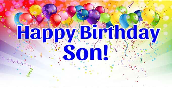 Happy Birthday Images For Son