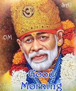 Sai Baba Good Morning Image