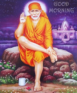 Sai Baba Gud Morning Photo