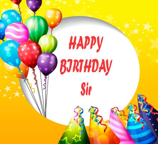 Download Happy Birthday Images sir