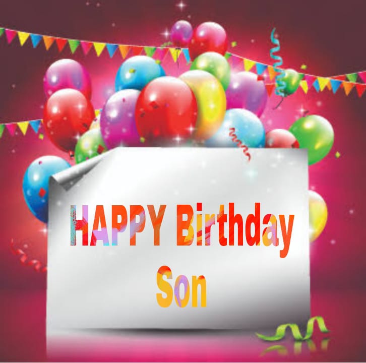 Happy Birthday Images for Son