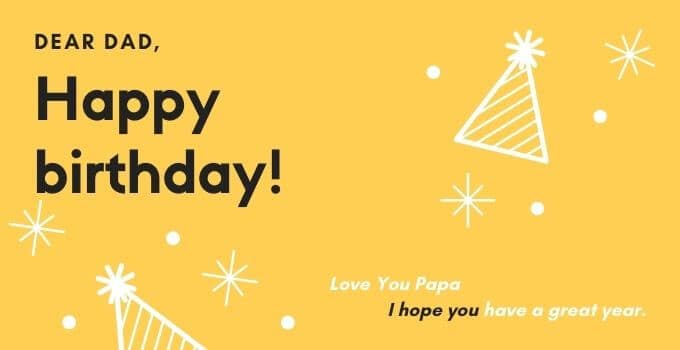 Happy Birthday Papa Images Wishes For Whatsapp