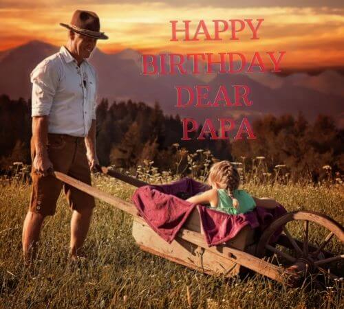 happy birthday papa wishes images for whatsapp