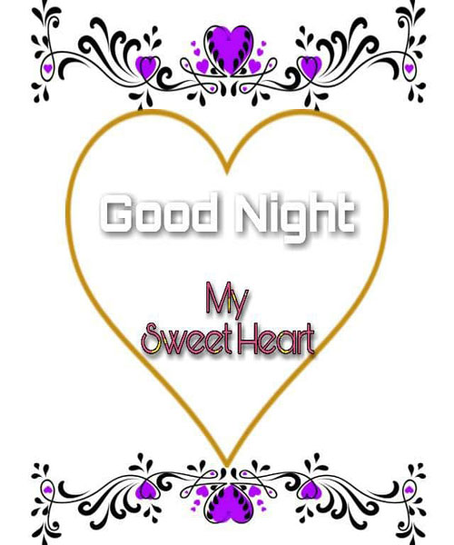 cute good night images