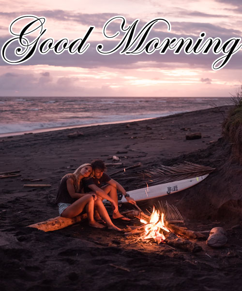 good morning beach images hd