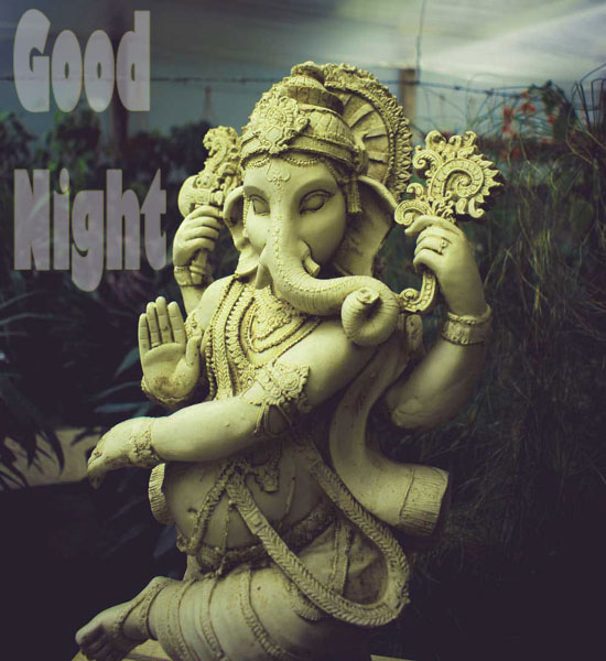 good night god images ganesha