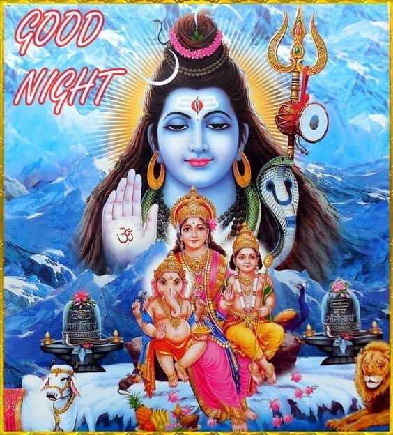 good night god images lord shiva