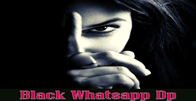 stylish black dp for whatsapp