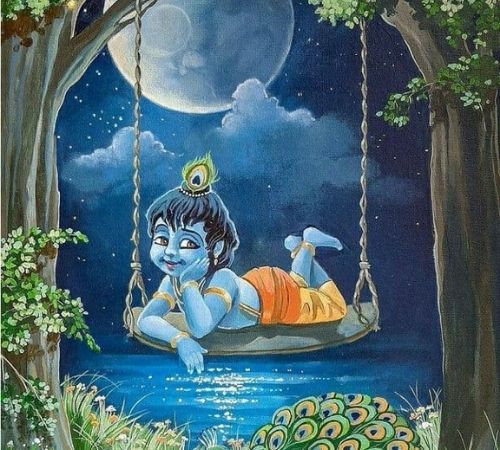 Cute Krishna Images For Whatsapp DP