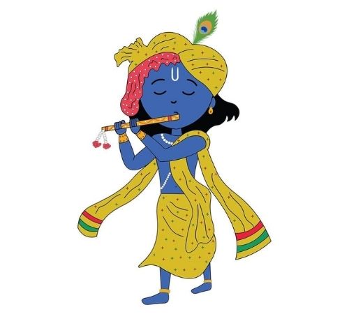 Cute Krishna Images For Whatsapp DP