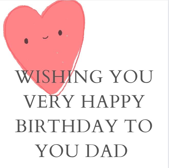 Happy Birthday Dad Images